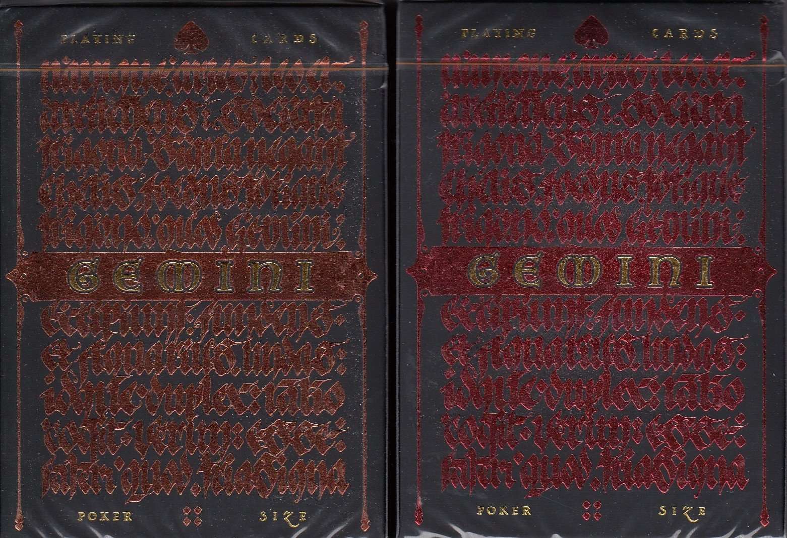 Gemini Playing Cards EPCC