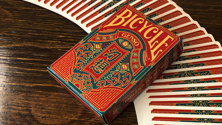 Genso Green Bicycle Playing Cards - Image 7