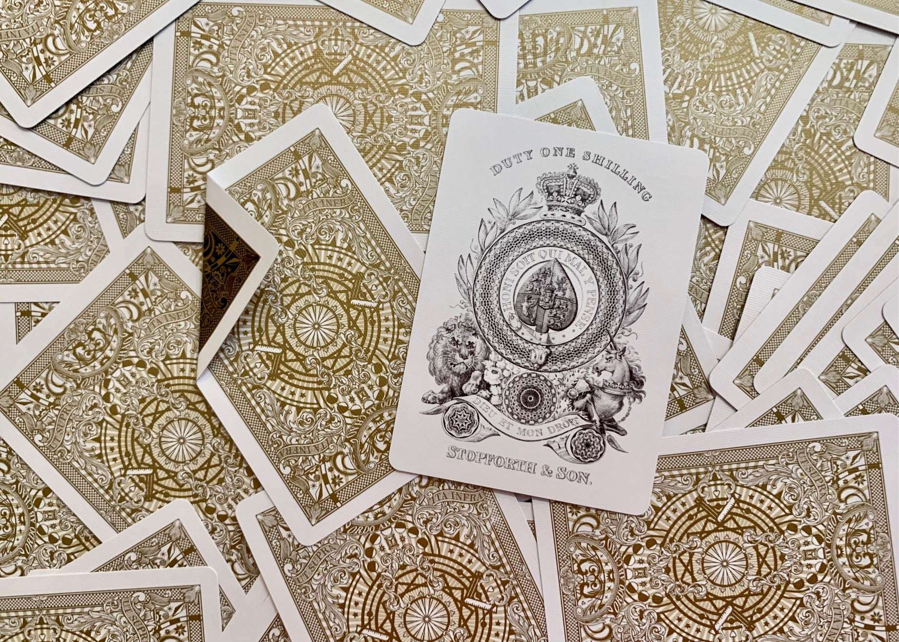 Geographical Gilded Playing Cards USPCC - Image 9