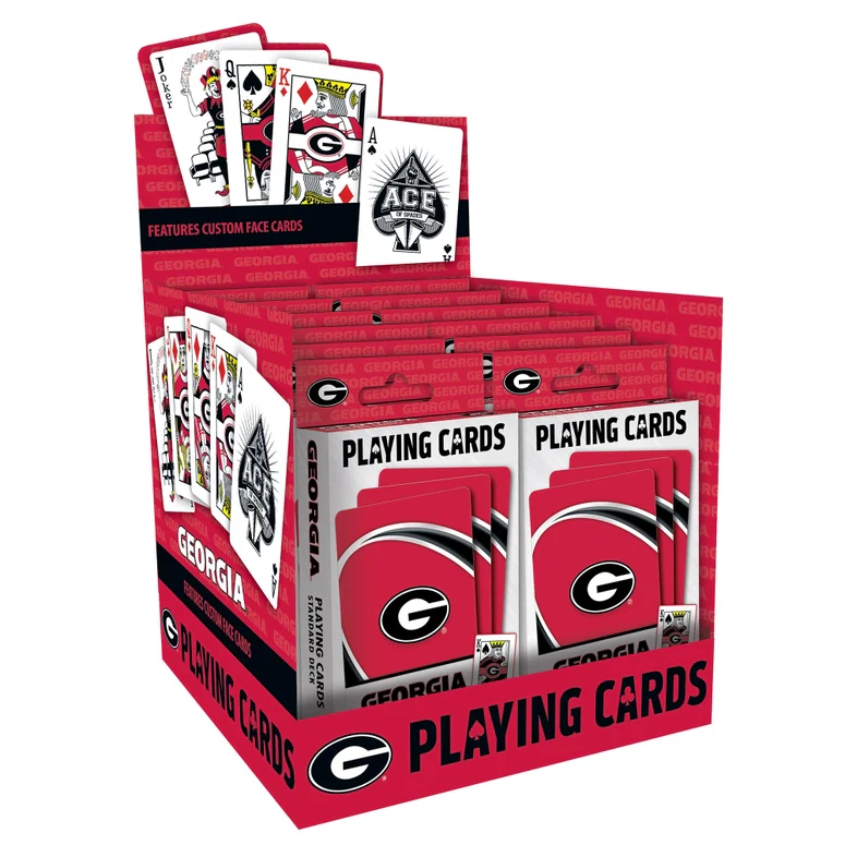 Georgia Bulldogs Playing Cards by Masterpieces - Image 4