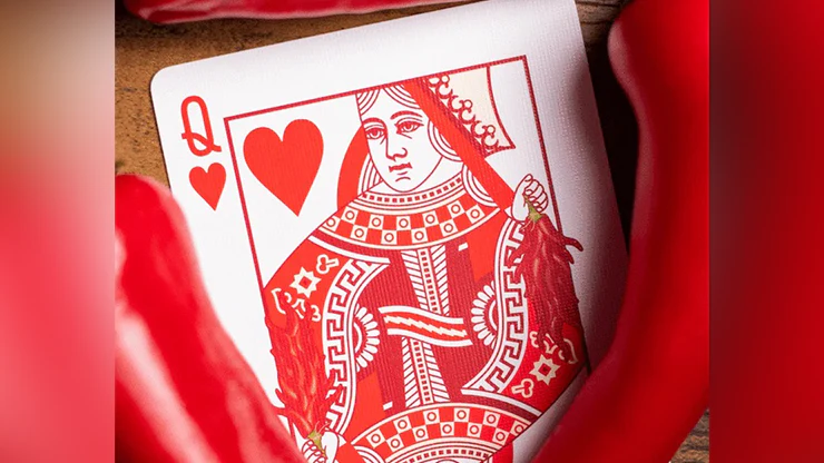 Gettin' Spicy Chili Pepper Playing Cards USPCC - Image 3
