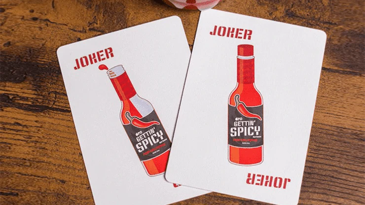 Gettin' Spicy Chili Pepper Playing Cards USPCC - Image 6