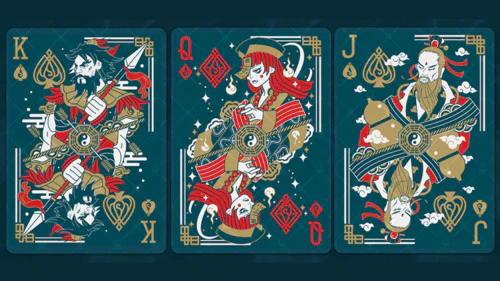 Geung Si Twilight Deluxe Playing Cards USPCC - Image 3