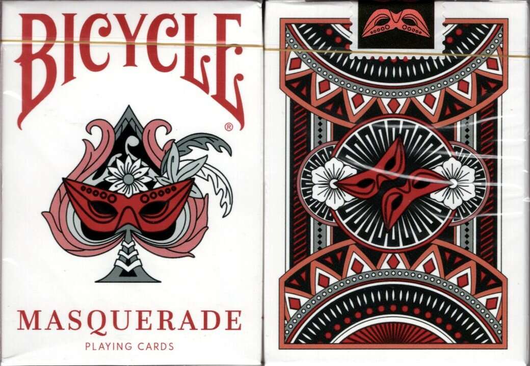 Gilded Masquerade Bicycle Playing Cards