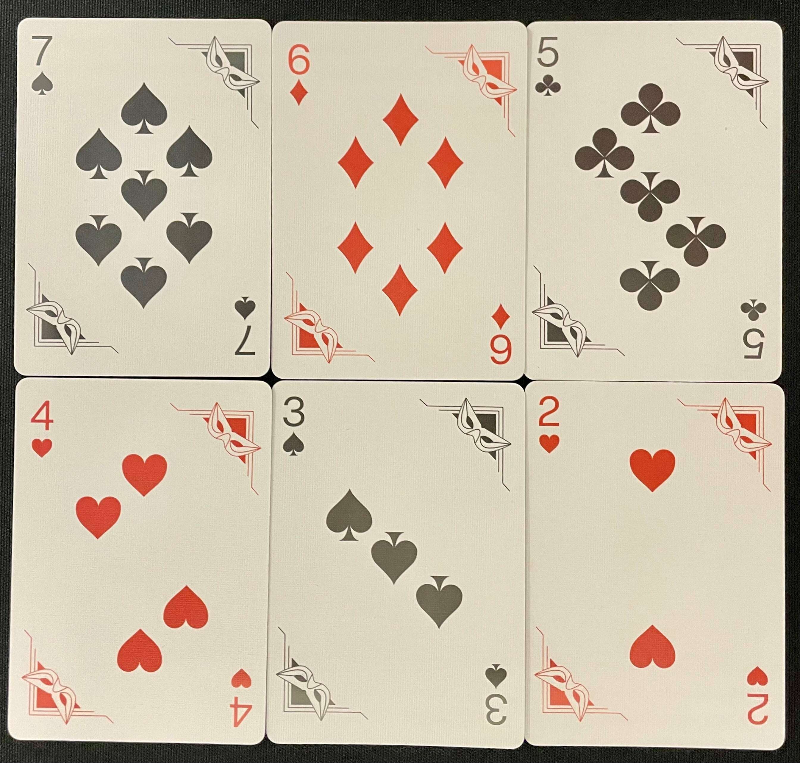 Gilded Masquerade Bicycle Playing Cards - Image 10