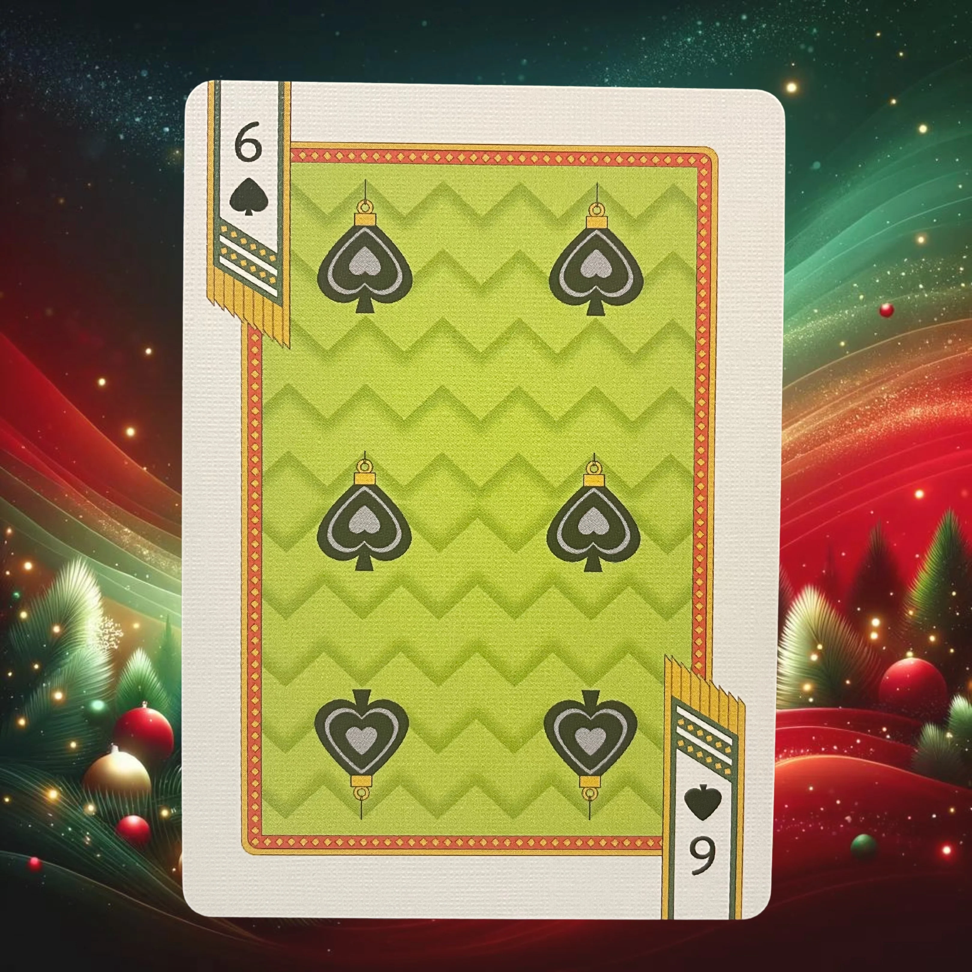Gilded Nutcracker Bicycle Playing Cards - Image 8