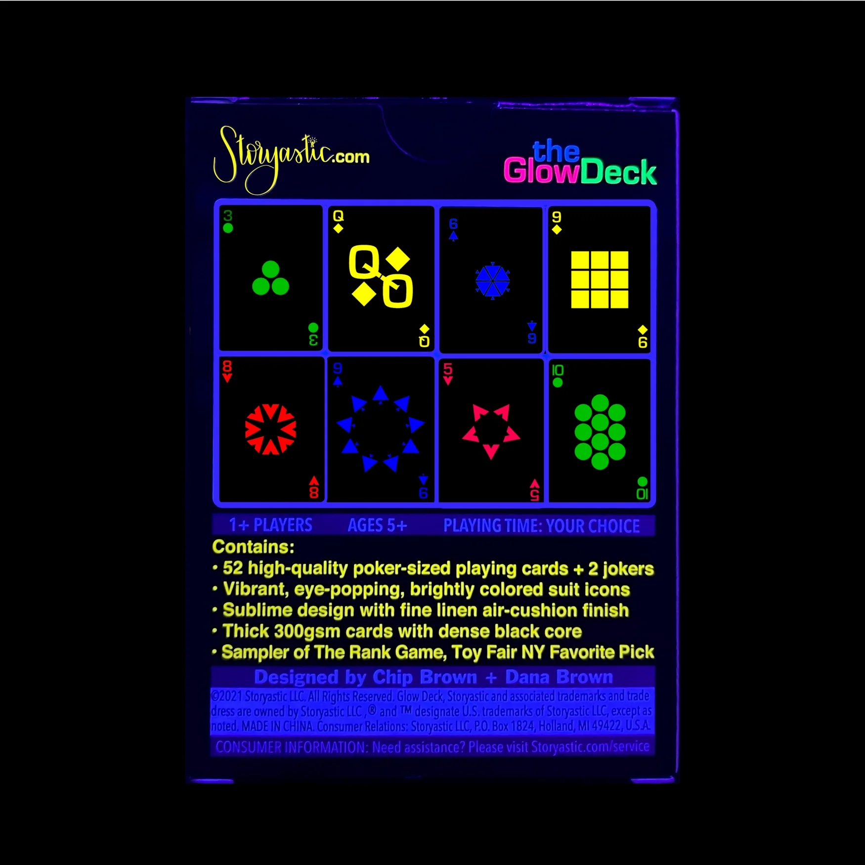 Glow Deck: Fluorescent Playing Cards - Image 6