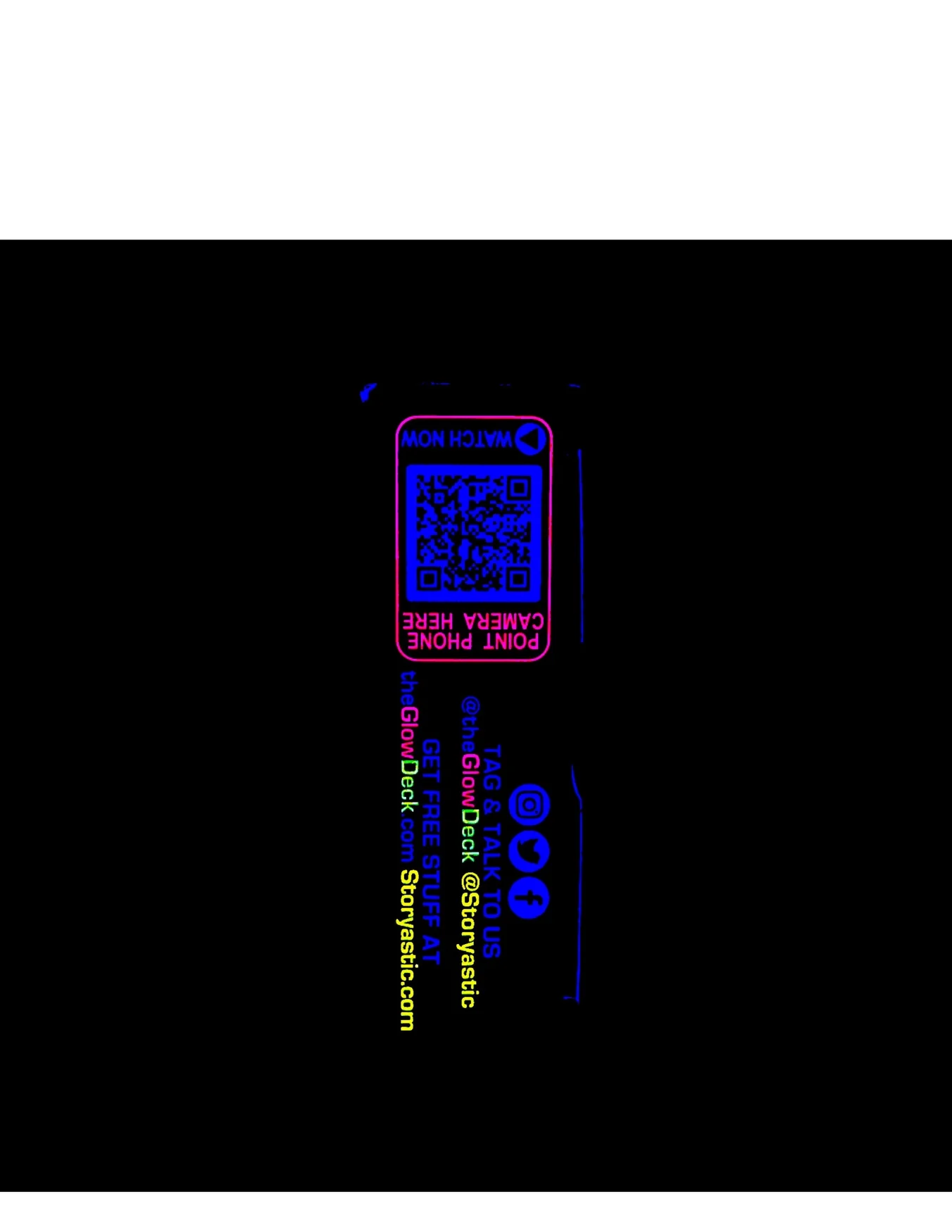 Glow Deck: Fluorescent Playing Cards - Image 8