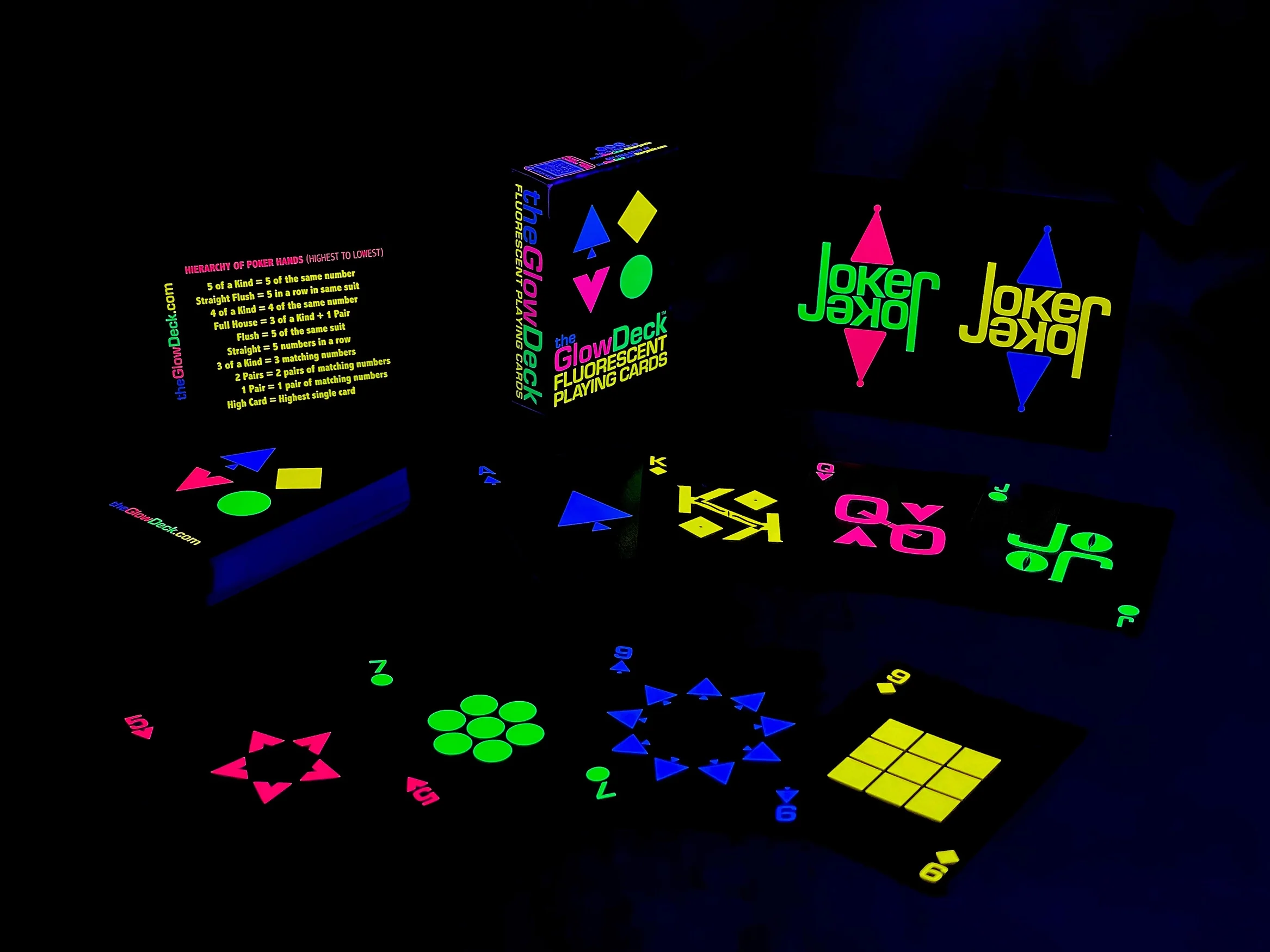 Glow Deck: Fluorescent Playing Cards - Image 9