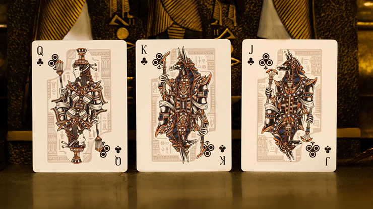 Gods of Egypt Gilded Playing Cards 2 Deck Set TWPCC - Image 10