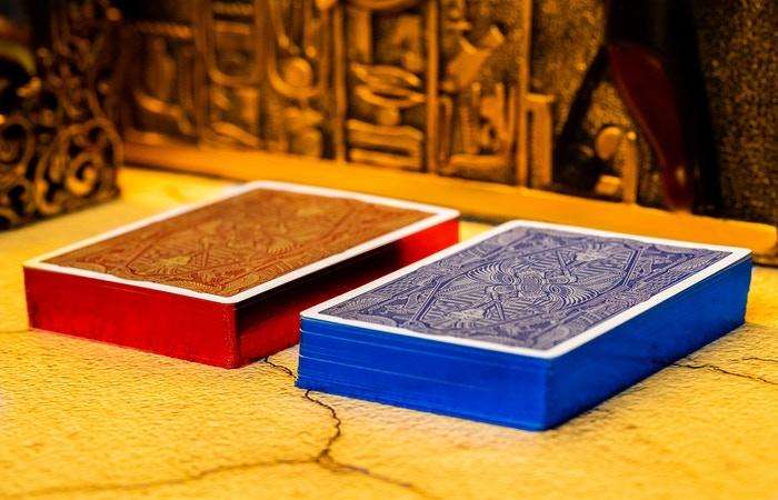 Gods of Egypt Gilded Playing Cards 2 Deck Set TWPCC - Image 2