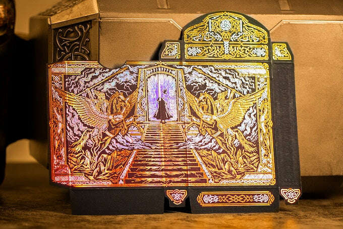 Gods of Norse Odin’s Trophy Holographic Playing Cards TPCC - Image 2