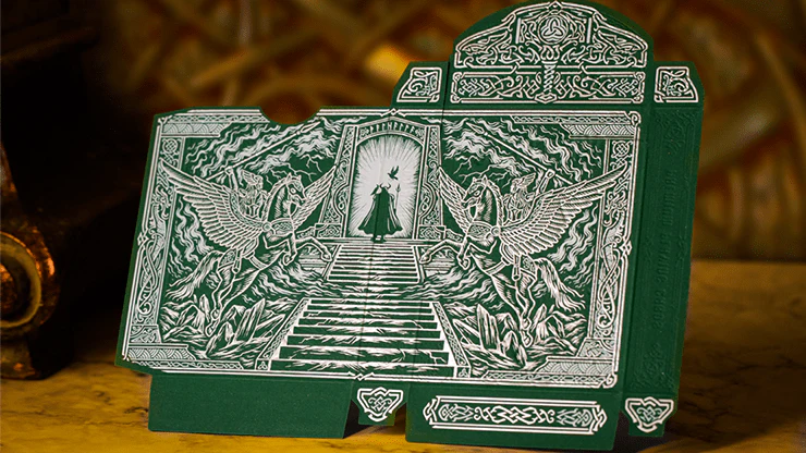 Gods of Norse Olive Esse Playing Cards TPCC - Image 6