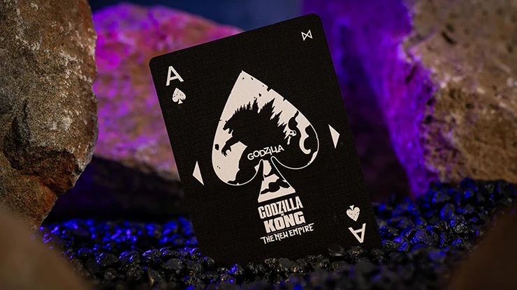 Godzilla x Kong: The New Empire Playing Cards - Godzilla (Black) Standard Edition - Image 5