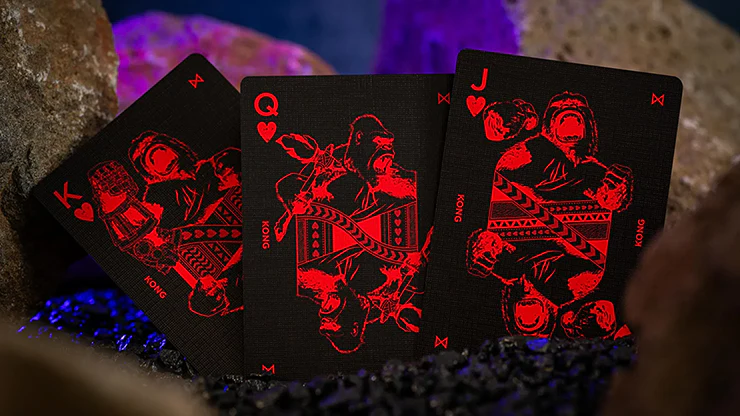 Godzilla x Kong: The New Empire Playing Cards - Godzilla (Black) Standard Edition - Image 6