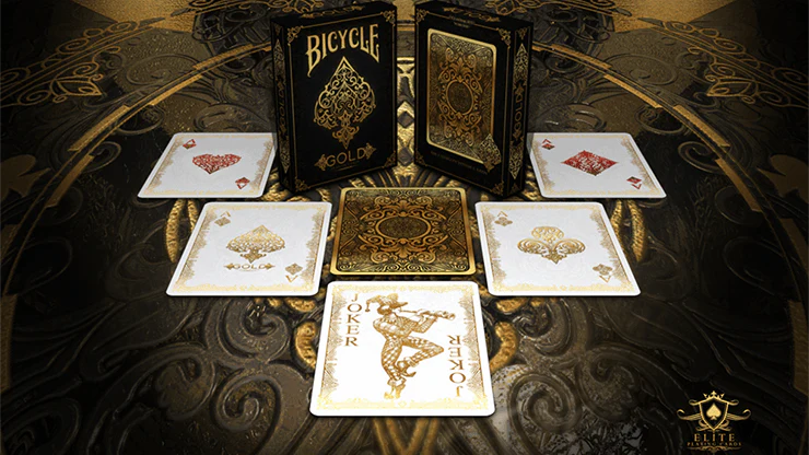 Gold Bicycle Playing Cards - Image 6