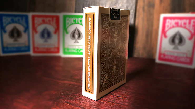 Gold Rider Back Bicycle Playing Cards with Gaff Card and 2 Jokers - Image 4