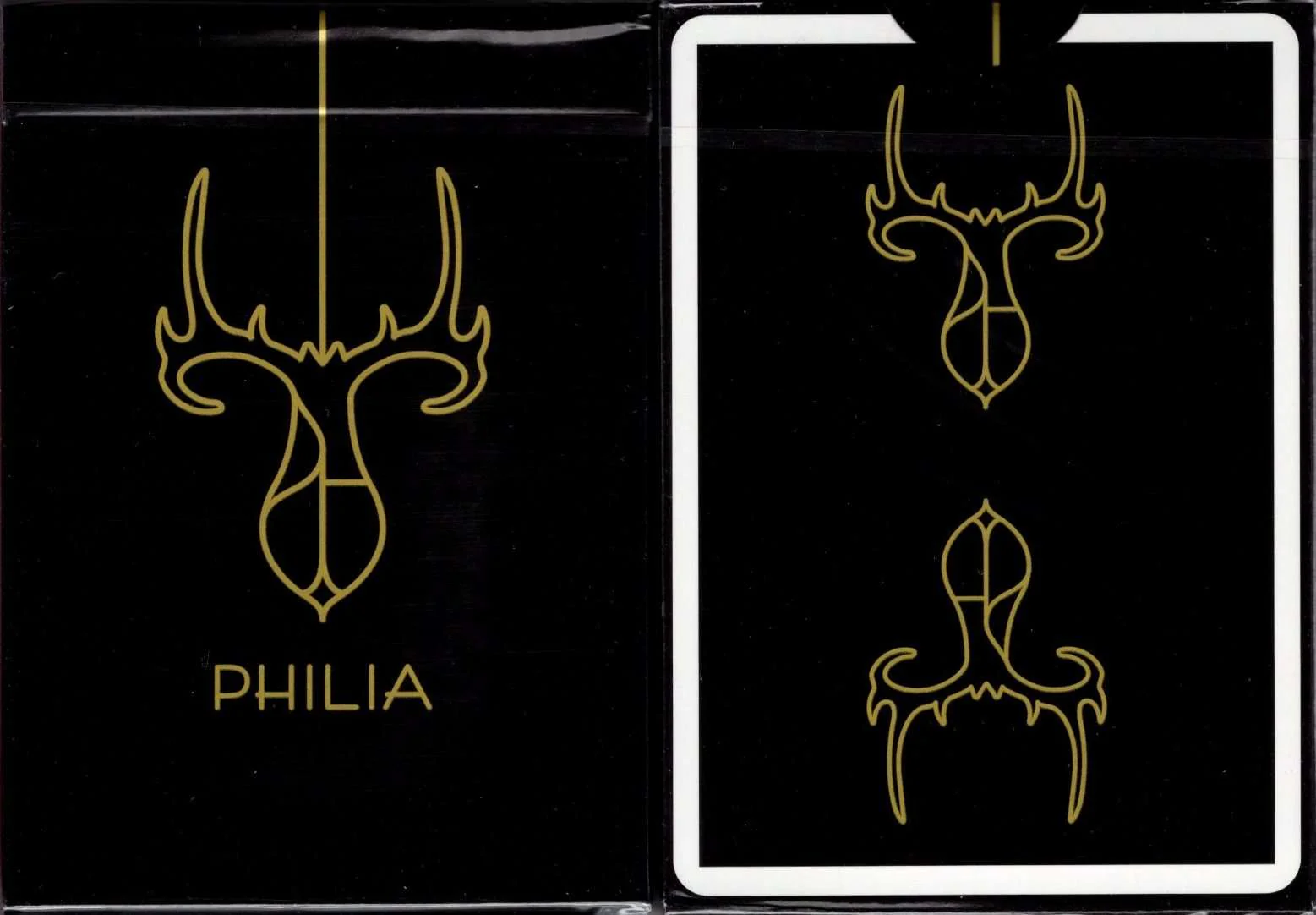 Gold Philia Playing Cards USPCC