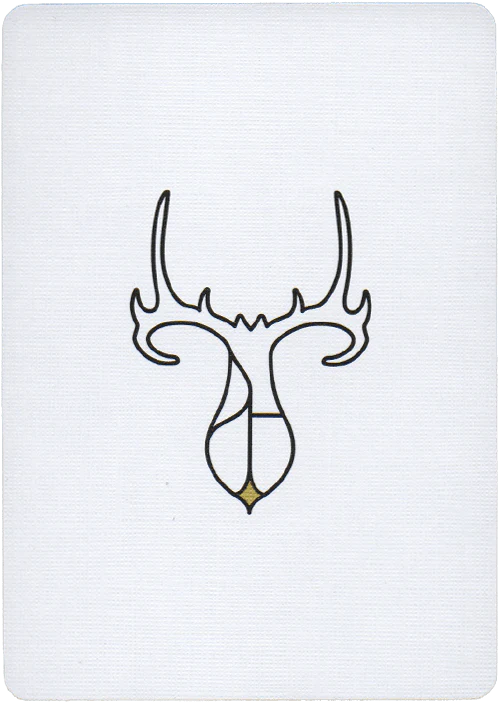 Gold Philia Playing Cards USPCC - Image 2
