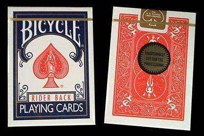 Gold Standard 2 Deck Set Red Blue Bicycle Playing Cards - Image 2