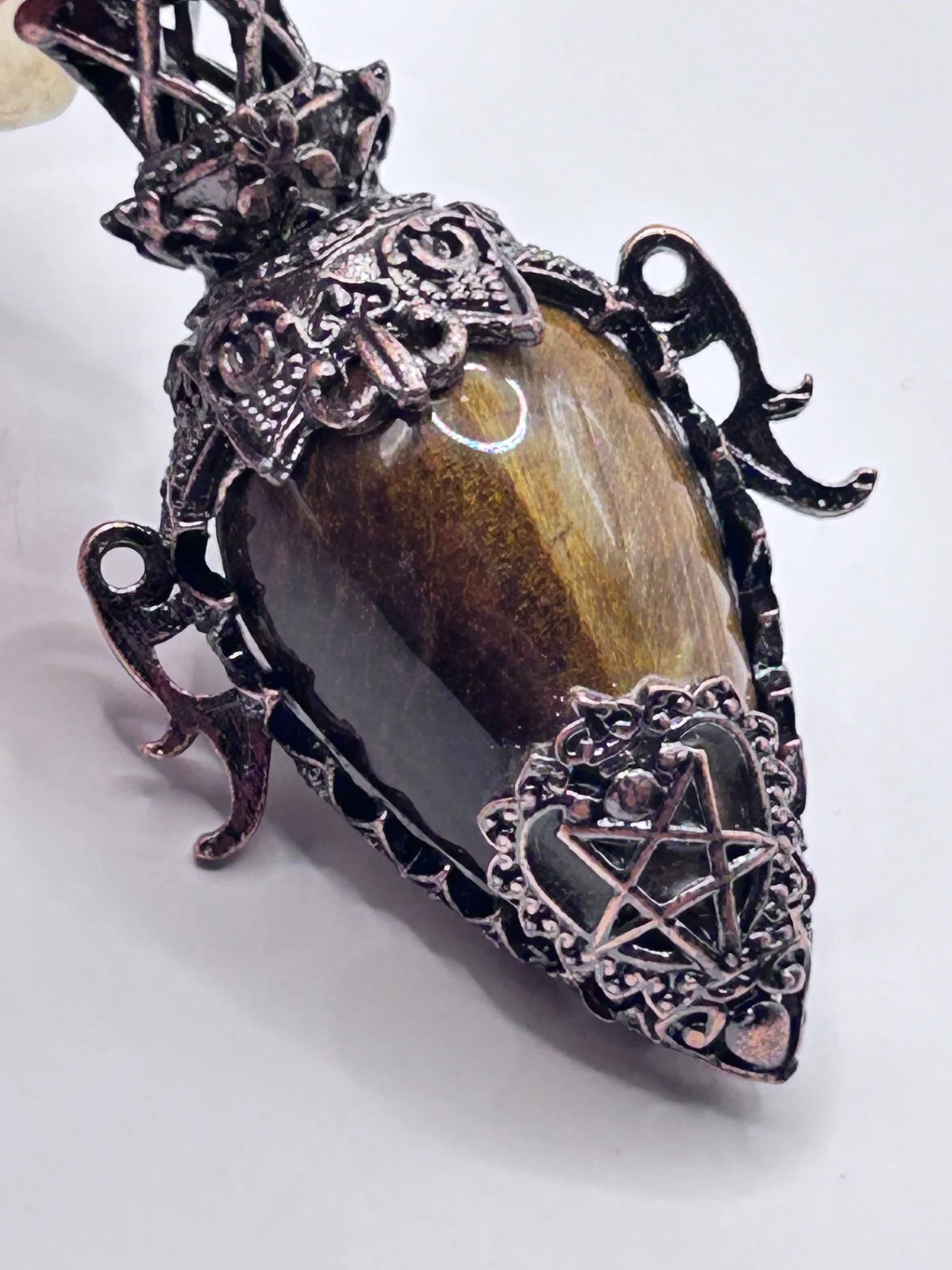 Golden Tiger’s Eye Pendulum