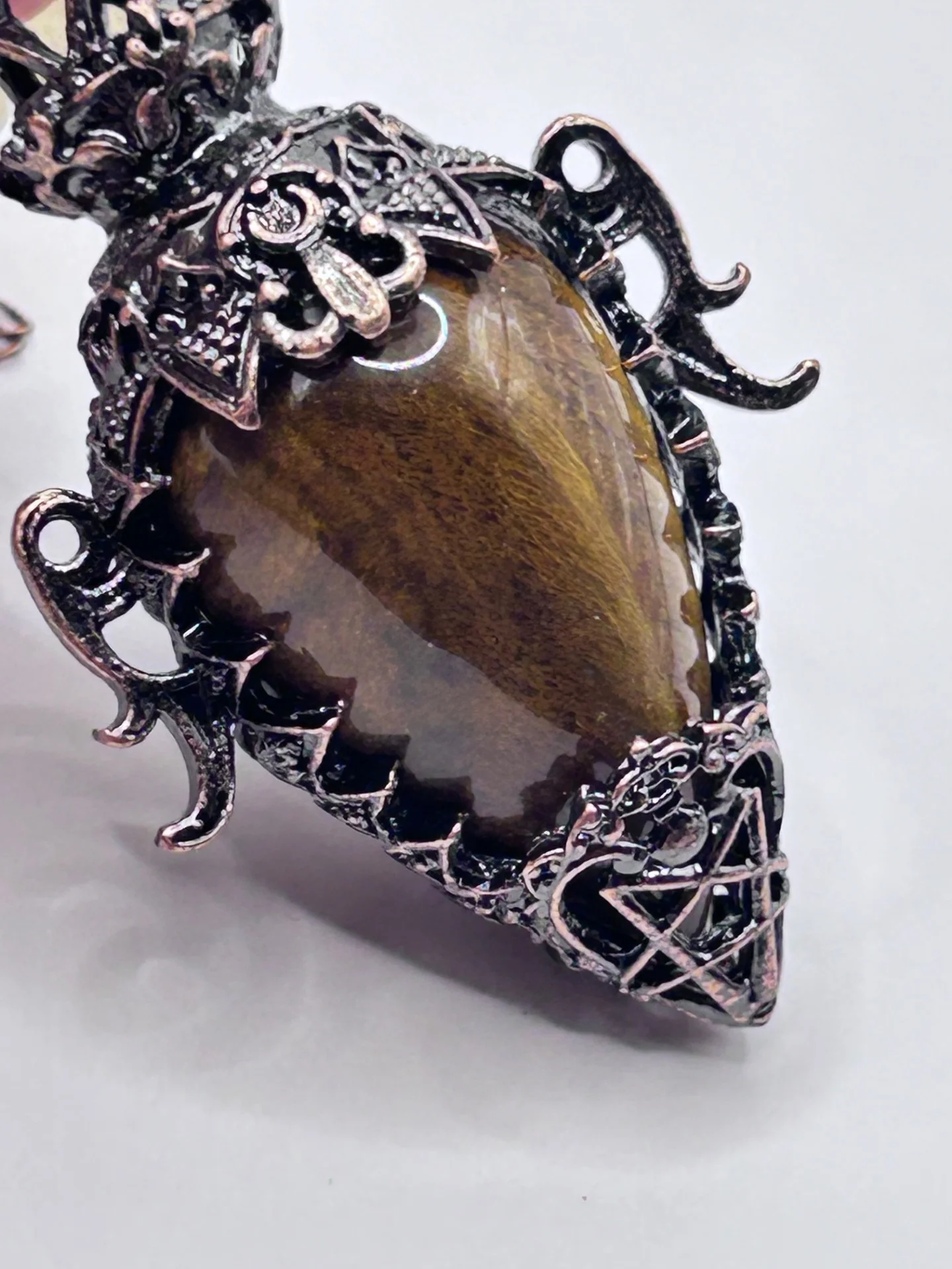 Golden Tiger’s Eye Pendulum - Image 3