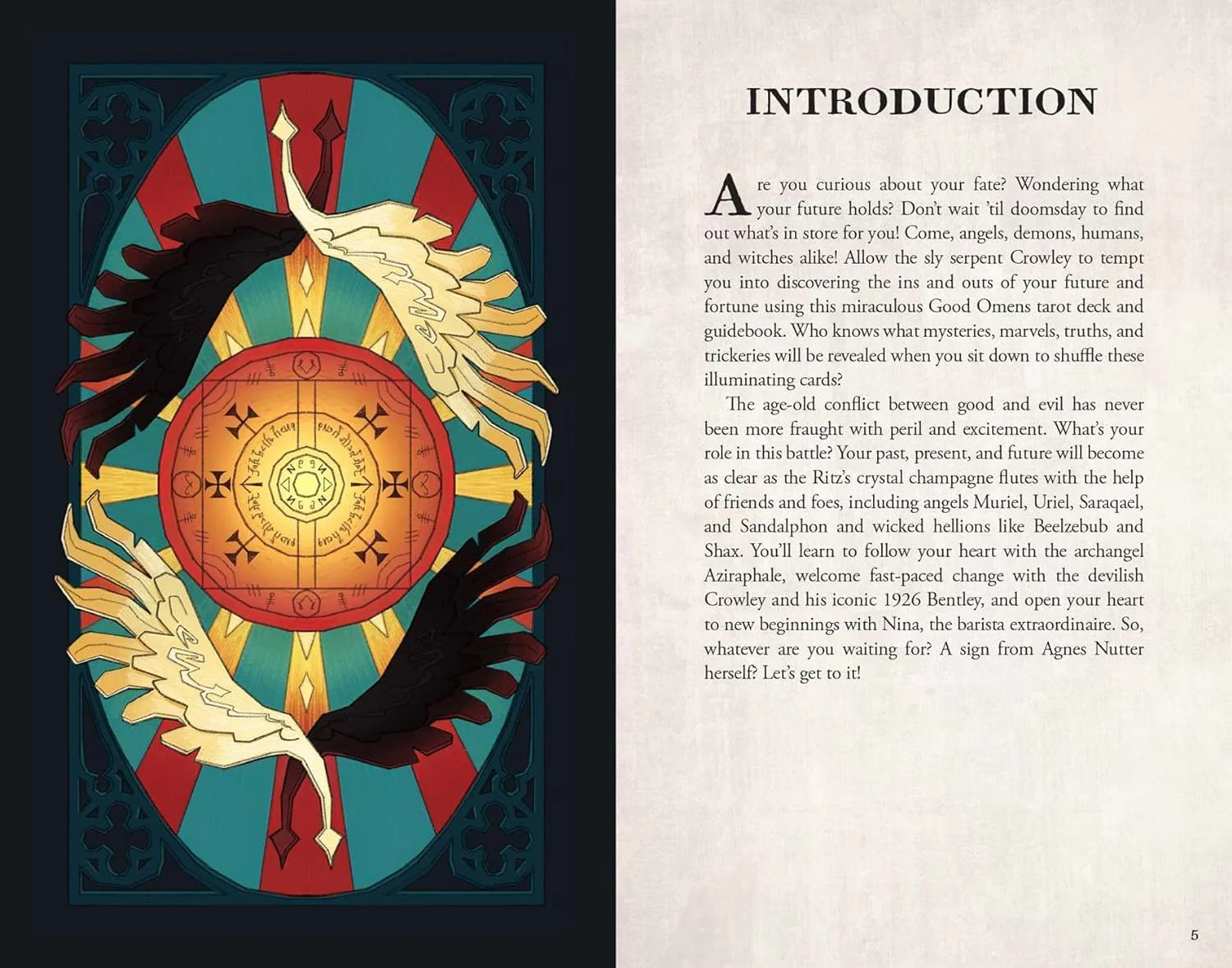 Good Omens Tarot Deck and Guidebook - Image 5