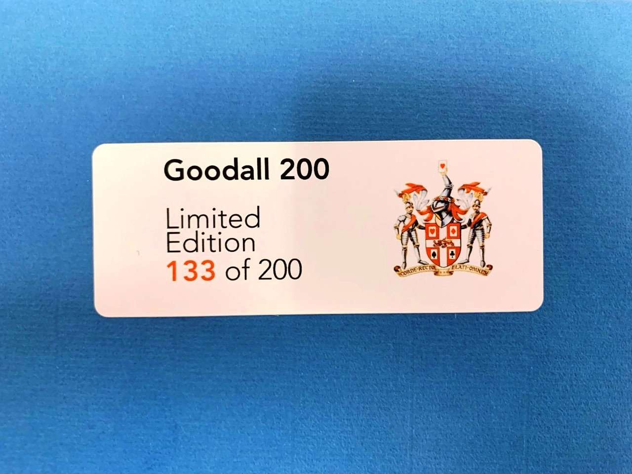 Goodall 200th Anniversary Playing Cards Cartamundi - Image 2