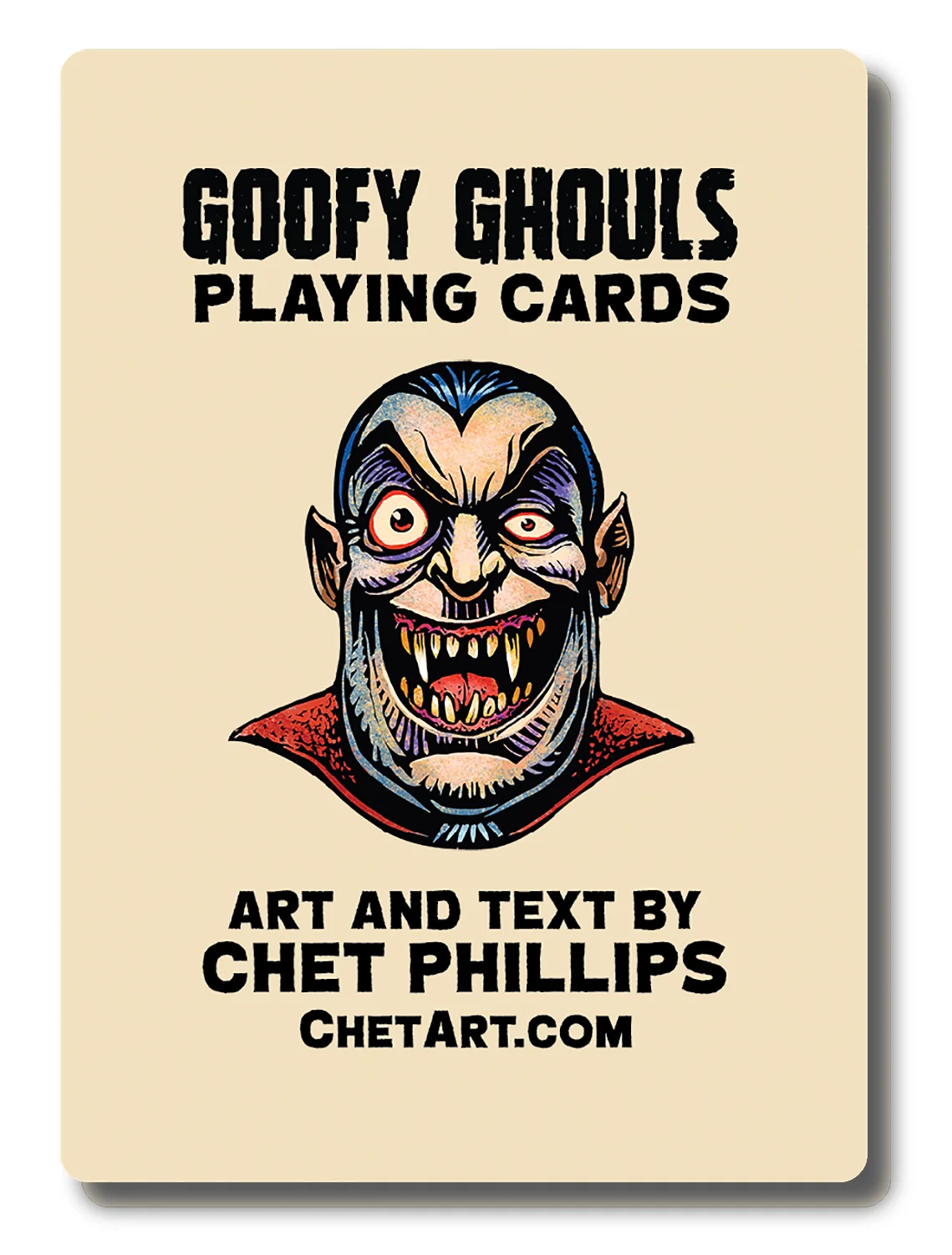 Goofy Ghouls- Halloween Monster Portraits Playing Card Deck - Image 5
