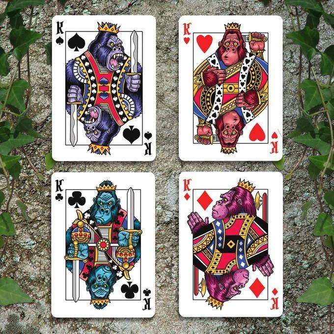 Gorilla Bicycle Playing Cards - Image 2