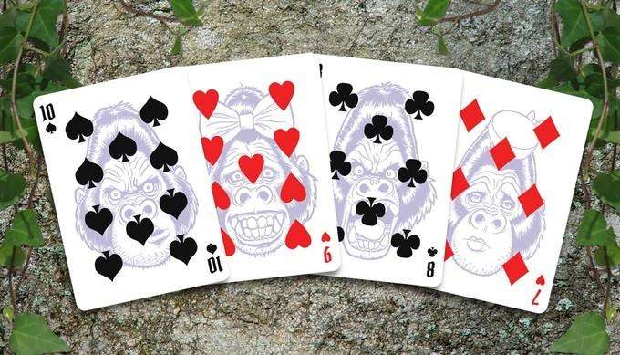 Gorilla Bicycle Playing Cards - Image 3