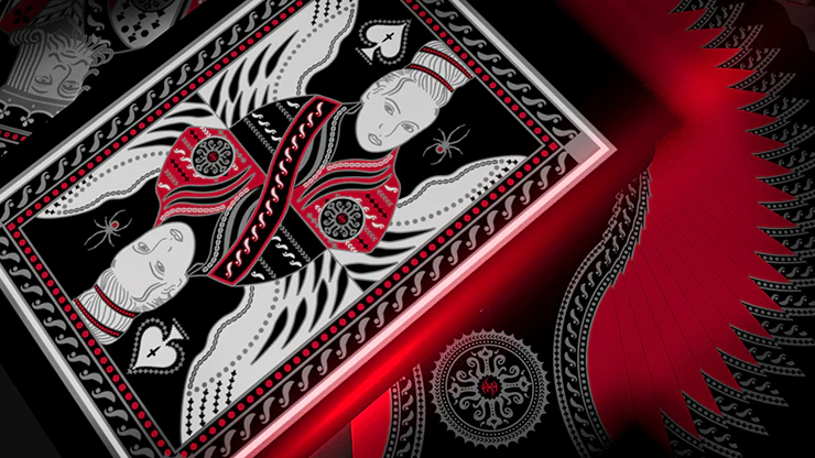 Grandmasters Black Widow Spider Playing Cards USPCC - Image 6