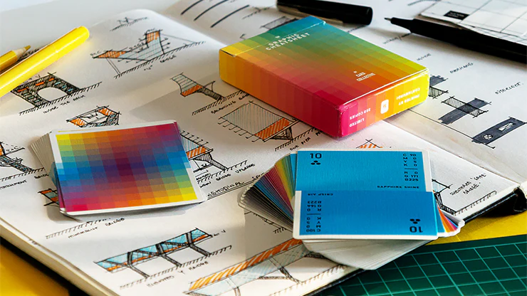 Graphic Design Cheat Sheet Playing Cards Cartamundi - Image 5