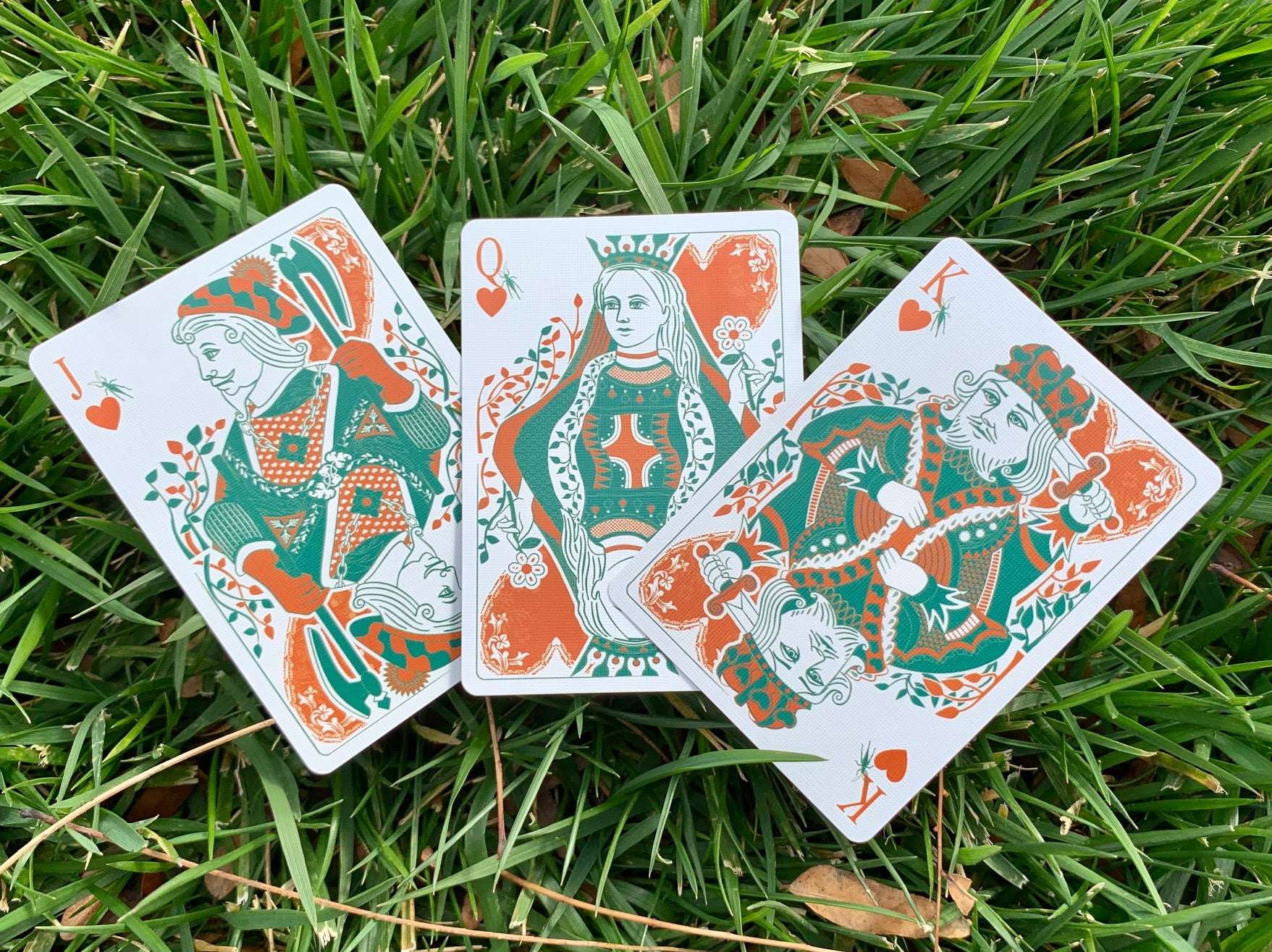 Grasshopper Bicycle Playing Cards - Image 9