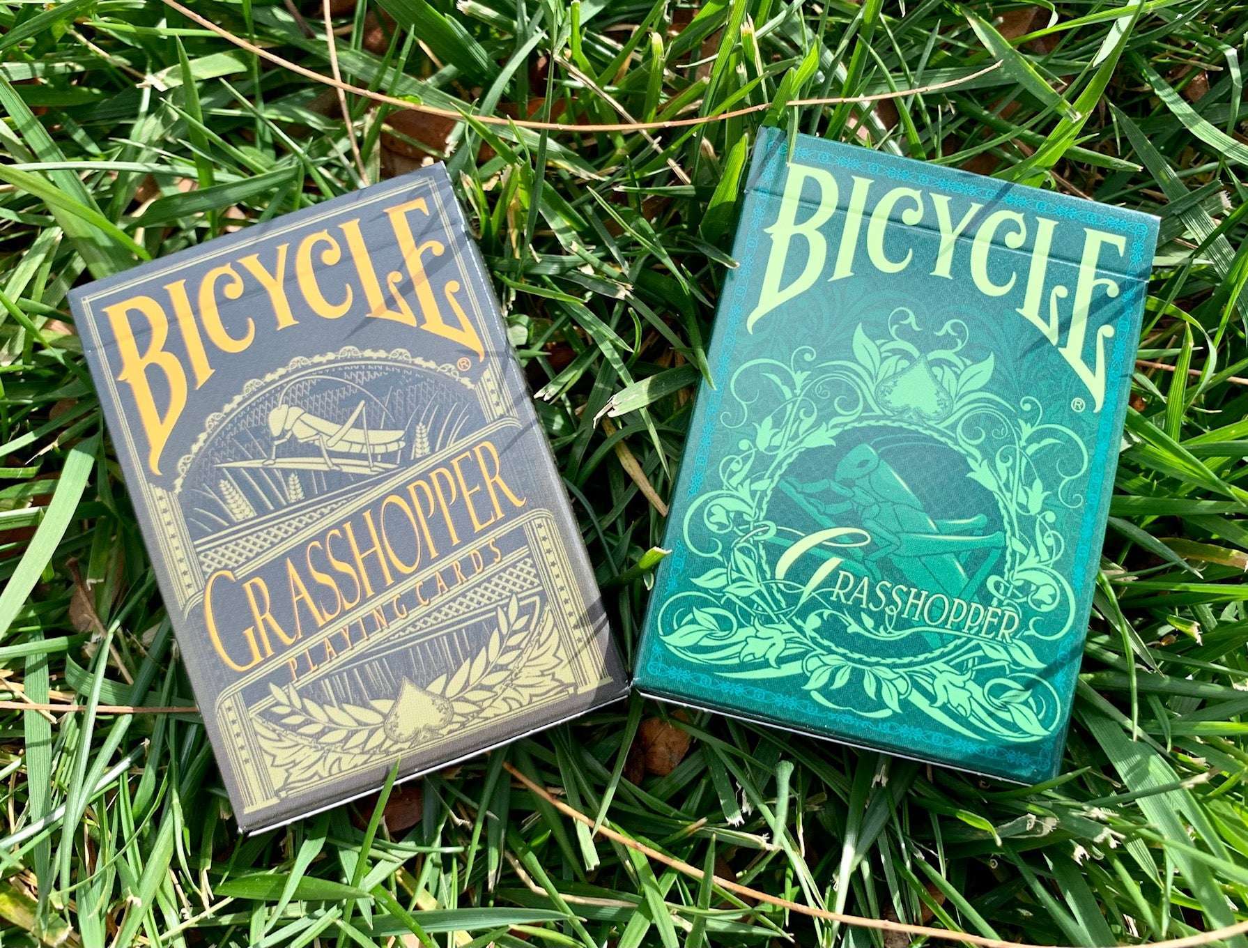 Grasshopper Gilded Bicycle Playing Cards - Image 6
