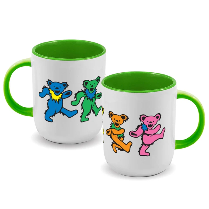 Grateful Dead Dancing Bears Mug - Image 3