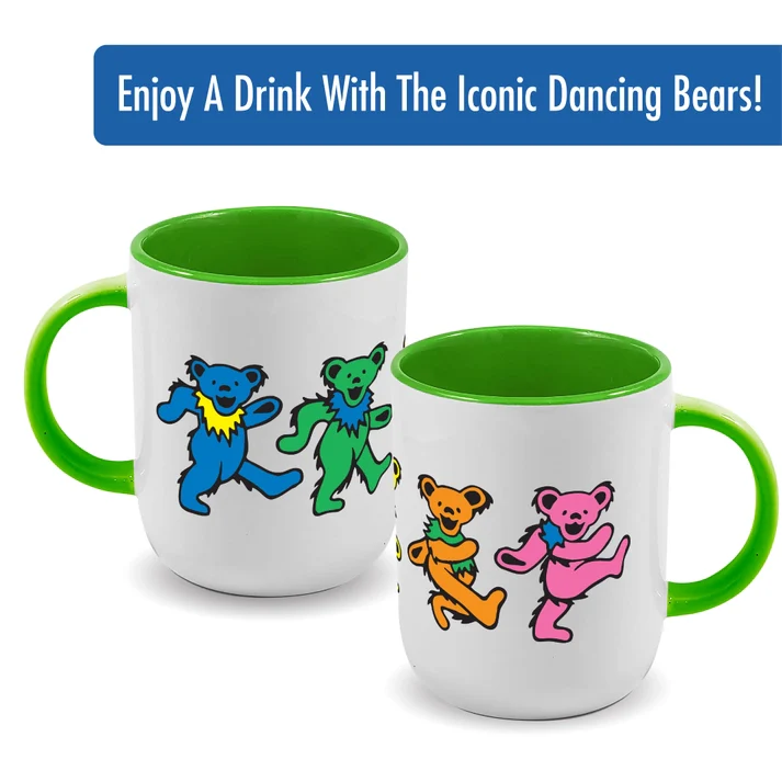 Grateful Dead Dancing Bears Mug - Image 4