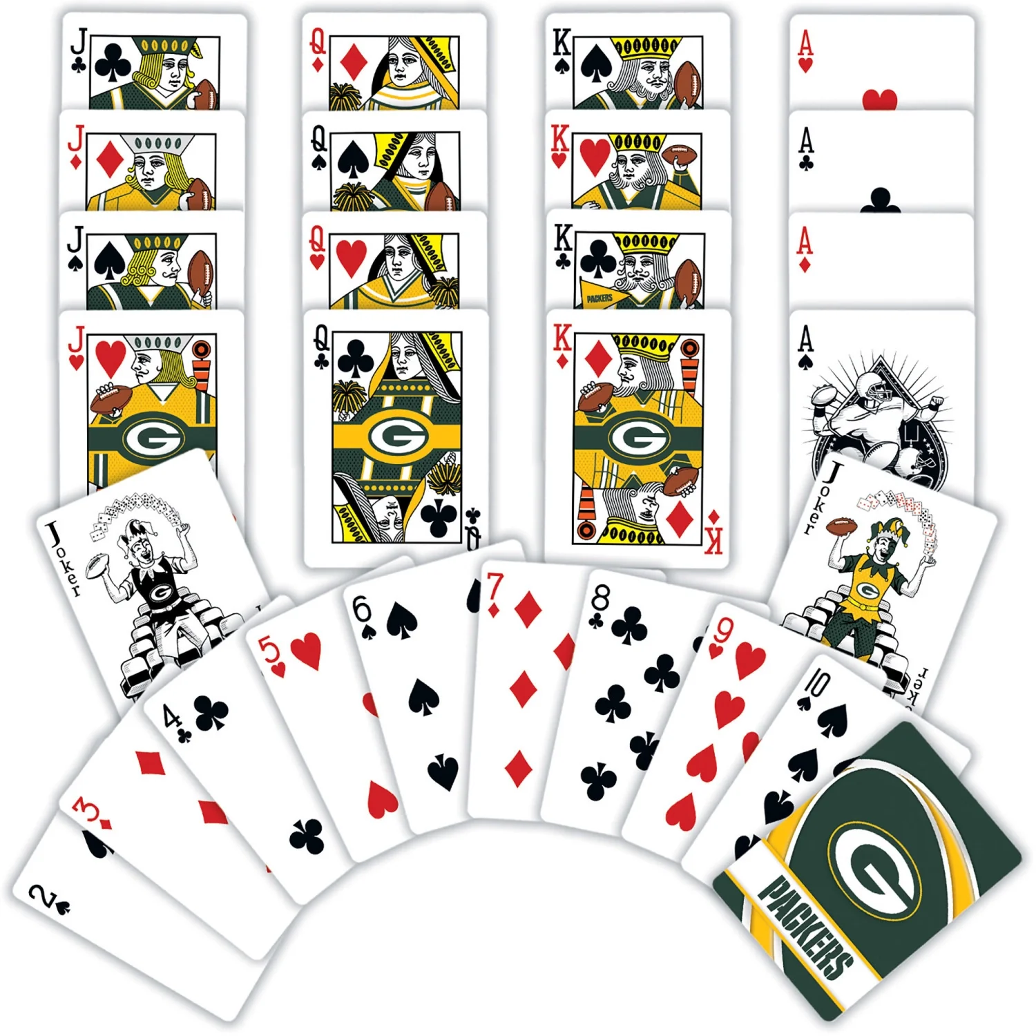 Green Bay Packers Playing Cards - Leaders Made Here - Image 3