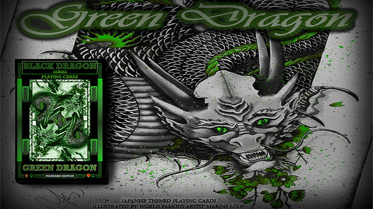 Green Dragon Playing Cards MPC - Image 5