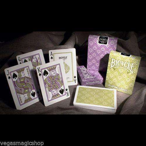 Green Peacock Bicycle Playing Cards Deck - Image 4