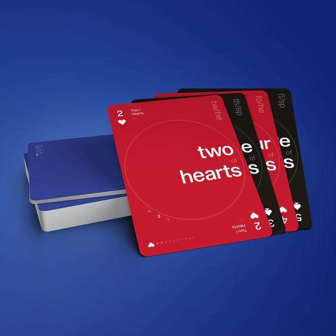 Grid v2 Typographic Playing Cards USPCC - Image 5