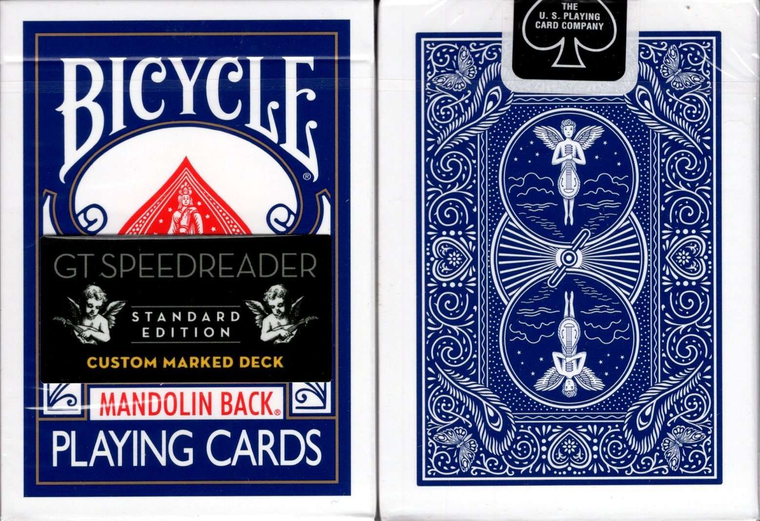 GT Speedreader Standard Mandolin Marked Bicycle Playing Cards - Image 2
