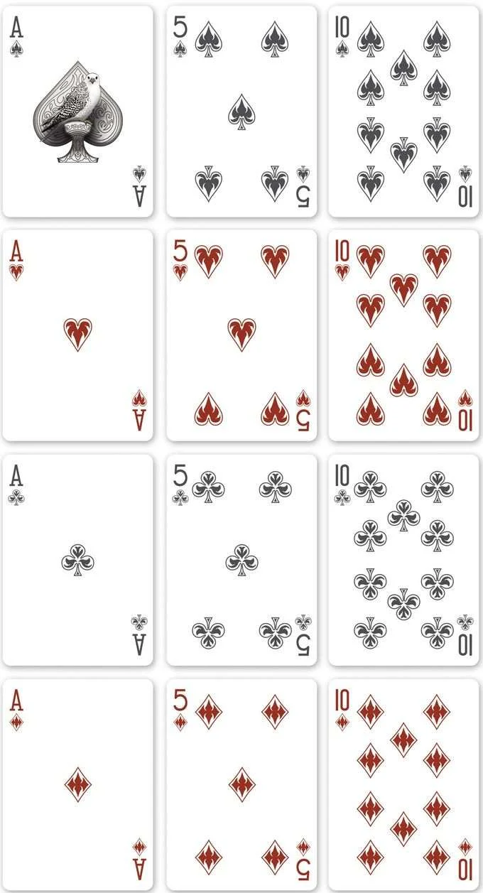 Gyrfalcon Bicycle Playing Cards (no seal) - Image 4
