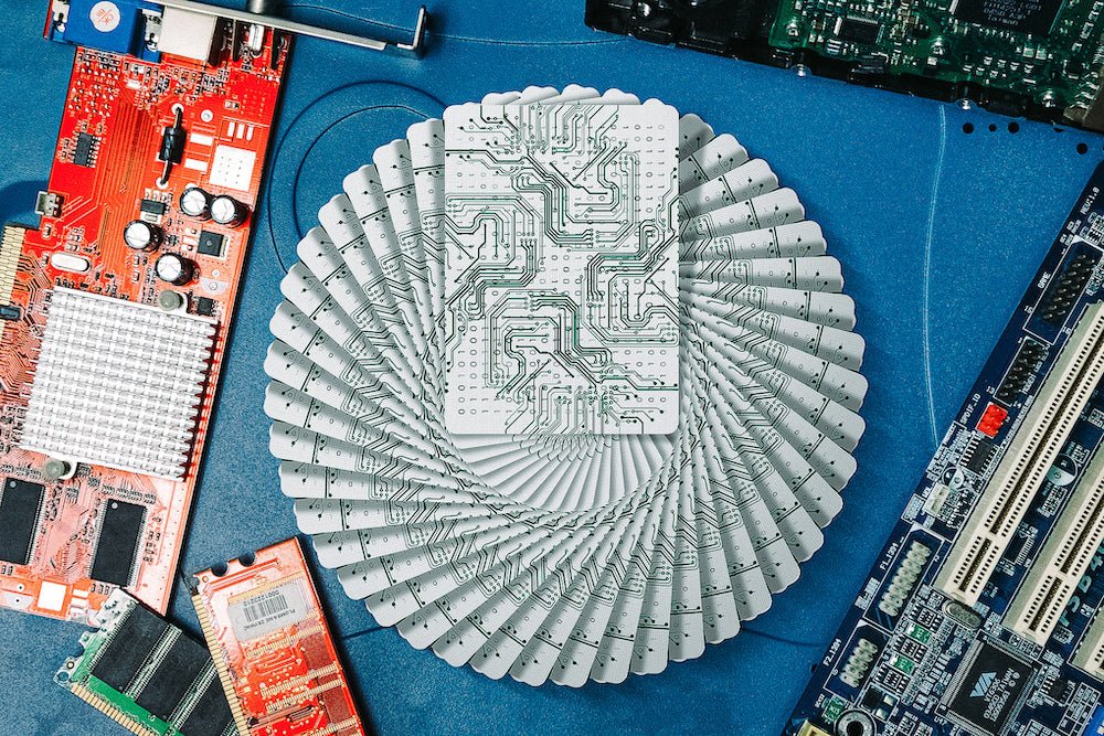 Hack The Planet Black Hat Playing Cards with Numbered Seal - USPCC - Image 5