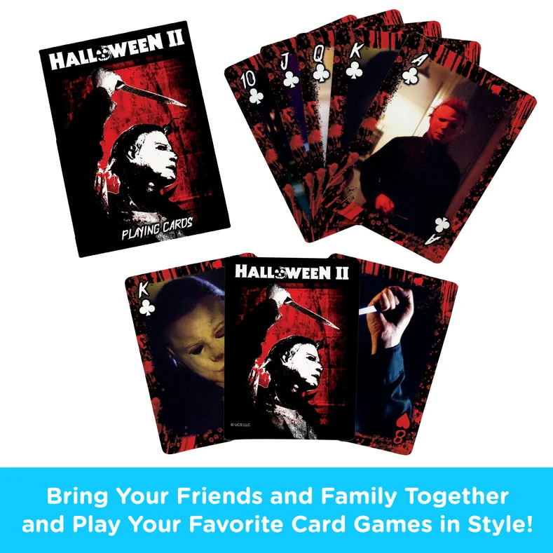 Halloween II Playing Cards by Aquarius - Image 2
