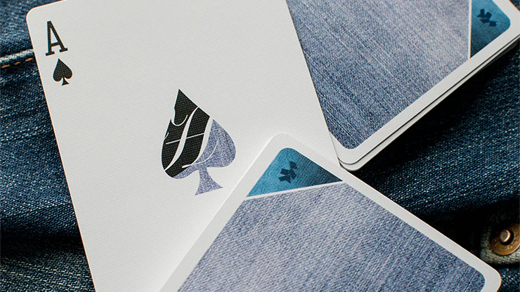 Handshields Jeans Playing Cards USPCC - Image 3