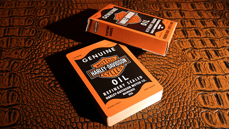 Harley Davidson Oil Playing Cards USPCC - Image 2