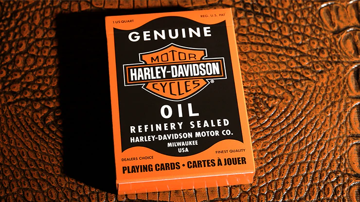 Harley Davidson Oil Playing Cards USPCC - Image 6