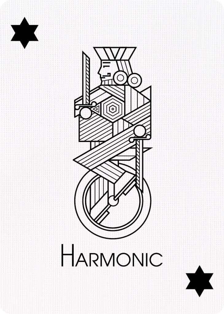 Harmonic Playing Cards USPCC - Image 8