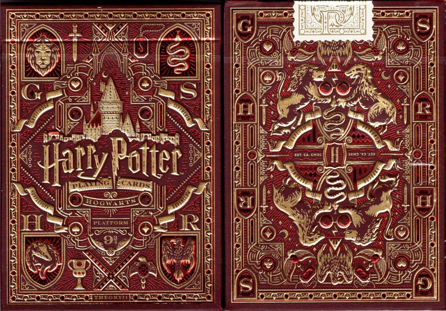 Harry Potter Gryffindor Red Playing Cards by Theory11 - Image 7